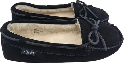 Miniatura 4 de Clarks Mocasines de gamuza para mujer para interiores y exteriores