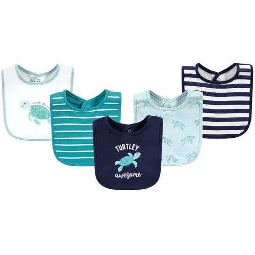 Miniatura 31 de Hudson - Babero unisex de algodón para bebé, baberos de algodón, talla única , Cactus rosa
