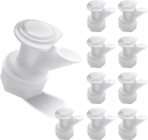 Kit de 10 boquillas de botón de repuesto compatible con enfriadores Igloo de 2, 3, 5 y 10 galones, boquilla de repuesto para jarra de agua Igloo,