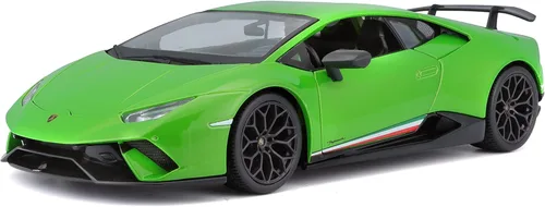 Lamborghini Huracan Performante Metálico Verde 1/18 Modelo de Coche Fundido a Presión por Maisto