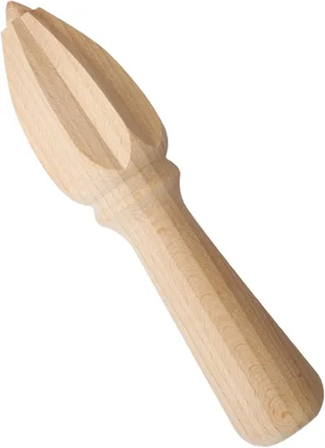 Miniatura 3 de Exprimidor manual de madera maciza de haya, exprimidor de cono de limón de haya, herramienta de exprimir jugo de limón de naranja