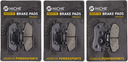 NICHE Juego de pastillas de freno para Honda Goldwing 1500 GL1500SE GL1500A 06455-MT8-405 45106-MT8-305 Delanteras traseras orgánicas