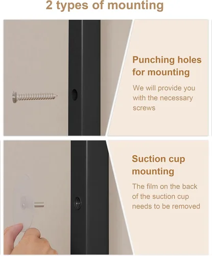 Miniatura 5 de UMDONX Estante de baño estrecho de 5 niveles para detrás de la puerta, estante de almacenamiento delgado que ahorra espacio, estantería estrecha