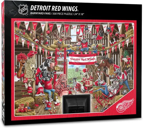 Miniatura 9 de YouTheFan NHL Barnyard Fans - Rompecabezas de 500 piezas