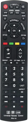 Miniatura 4 de Nuevo controlador universal reemplazado remoto funciona para 99% Panasonic LED LCD APRENDER 3D TV también SUBs N2QAYB000926 N2QAYB000485 N2QAYB000837