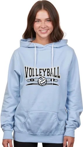 Miniatura 35 de Go All Out Sudadera con capucha para hombre y mujer con diseño fresco de voleibol