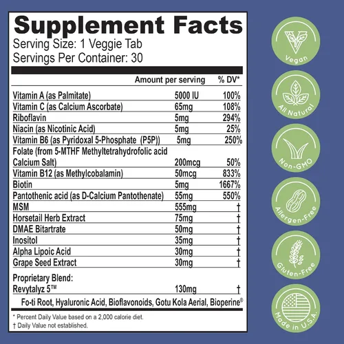 Miniatura 5 de Essential Source Biotin (Biotina Vitaminas) - Vitaminas para el cabello y la piel y las uñas para mujeres y hombres - 5000 mcg - Suplementos