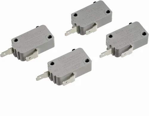 Miniatura 3 de BOJACK Interruptor de puerta de horno microondas KW3A 16A 125/250 V Interloc de puerta (paquete de 2 interruptores normalmente cerrados)