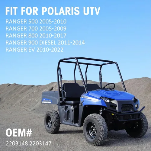 Miniatura 2 de Juego de pastillas de freno de estacionamiento de cerámica para Polaris Ranger 500 700 800 900 Diesel EV OEM # 2203148 2203147