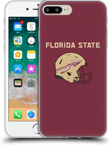 Miniatura 44 de Head Case Designs Funda de gel suave FSU Seminoles de la Universidad Estatal de Florida con licencia oficial compatible con Apple iPhone 13 Pro Max