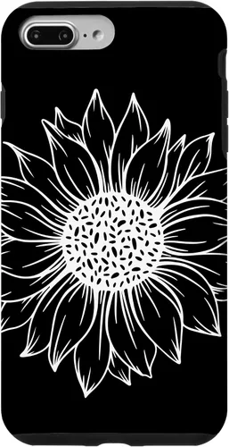 Miniatura 12 de iPhone 16 Cute and Beautiful White Flower of Sunflower Case