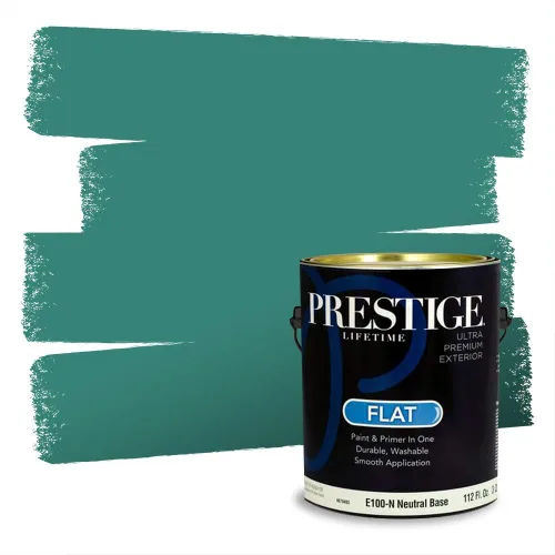 Miniatura 1423 de Prestige Paints - pintura de exterior y pintura de imprimación en una, E100-T-6006-10AVP