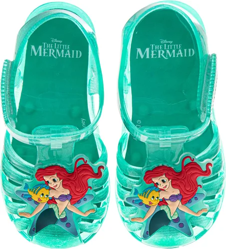 Miniatura 6 de Disney Sandalias de gelatina de personajes favoritos para niñas, sandalias de ballet de verano para playa (rosa/azul) (bebé/niño pequeño)