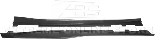 Miniatura 8 de Repuesto para Chevrolet Camaro LT LS RS SS 2016-Presente Par de extensiones de faldones laterales estilo ZL1 para panel basculante