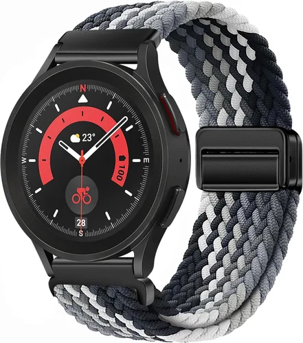 Correa de reloj de 0.787 in compatible con Samsung Galaxy Watch 6/5/4 1.575 in 1.732 in/Watch 5 Pro 1.772 in/Watch 6/4 Classic Band 1.693 in 1.850