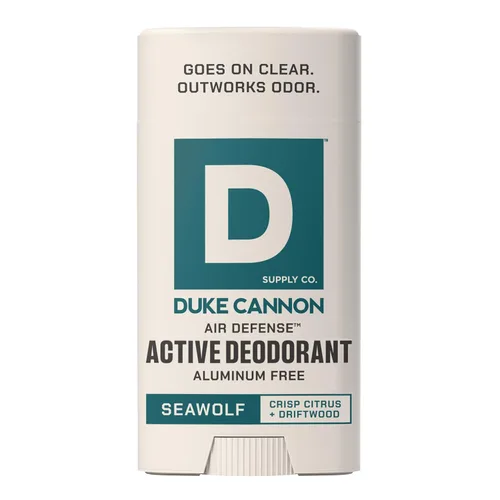 Miniatura 10 de Duke Cannon - Desodorante sin aluminio para hombres, defensa del aire, agua dulce + cítricos, 3 onzas, fórmula de larga duración, deslizamiento
