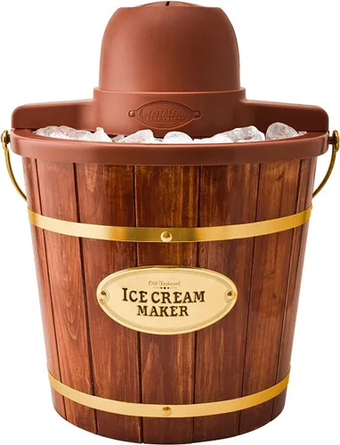 Miniatura 12 de Nostalgia Máquina Eléctrica de Helados – Estilo Salón, Máquina de Helado Suave a la Antigua Hace Yogur Congelado o Gelato en Minutos - Divertido