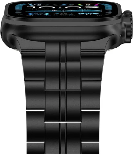 Miniatura 2 de iiteeology Correa compatible con Apple Watch Ultra 3, Ultra 2 Ultra Series 11 10 10 de 1.81 pulgadas (1.811 in) de titanio genuino para hombre