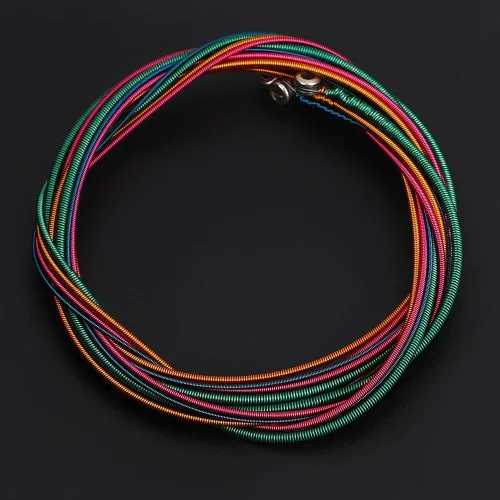 Miniatura 9 de Cuerdas de bajo colorido de 4 cuerdas, 4 cuerdas de bajo eléctrico