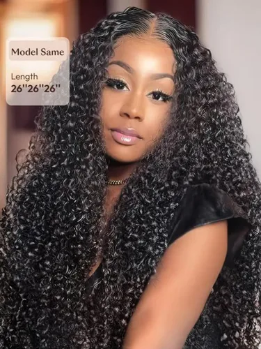 Miniatura 2 de Extensiones de pelo rizado virgen de Malasia UNice, venta al por mayor, 3 paquetes grado 7A sin procesar, extensiones de pelo humano color natural
