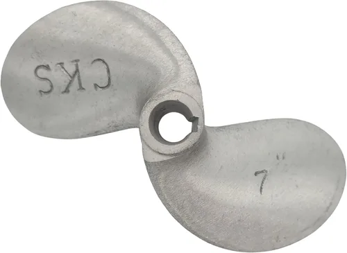 Miniatura 5 de SANAR Aluminum Propeller for Longtail Mud Motor Long Tail Boat - Keyed Tapered Shaft