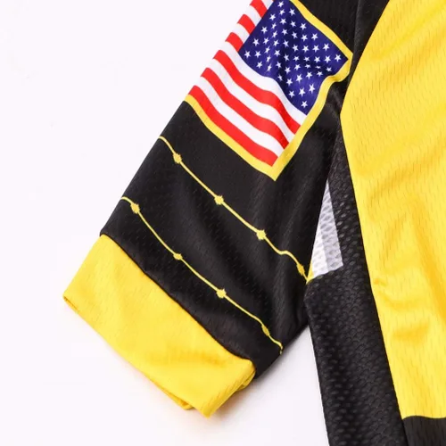 Miniatura 6 de Camisa de ciclismo para hombre manga corta camiseta de ciclismo de manga corta para ciclismo MTB al aire libre