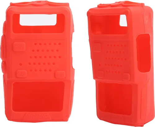 Walky Talky - Funda protectora de silicona de calidad para walkie talkie, funda protectora de seguridad para radios de oficinas de largo alcance con