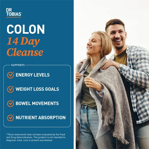 Miniatura 5 de Dr. Tobias Colon 14 Day Cleanse & Liver 21 Day Cleanse Suplementos con fibra, hierbas y probióticos, Solarplast, alcachofa, cardo mariano, apoya