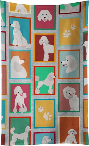 Miniatura 28 de Caroline's Treasures MLM1106KTWL Lots of Bichon Frise - Toalla de cocina para invitados, toalla de baño decorativa para cara, té, paño de cocina