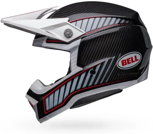 Miniatura 5 de BELL Moto-10 Spherical MIPS - Casco (Rhythm Gloss White/Black - XXL)