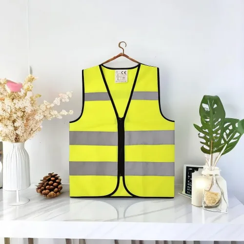 Miniatura 8 de Chaleco de seguridad de alta visibilidad para niños, chaleco de seguridad para niños pequeños, chaleco reflectante para niños, chaleco de Amarillo