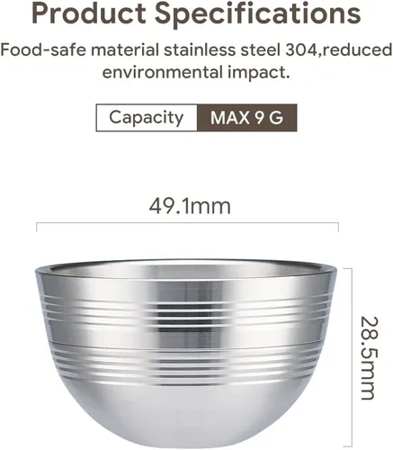 Miniatura 6 de Cápsula de café reutilizable de acero inoxidable solo para máquina de café Vertuo Next, cápsula de café reutilizable de metal debe usarse
