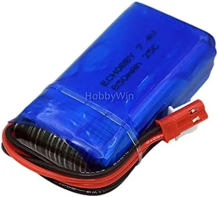Miniatura 4 de 7.4V 2S 850mAh 25C LiPO Batería JST Plug para FPV Drone RC Modelo Avión Helicóptero