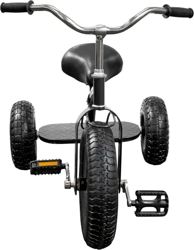 Miniatura 3 de Gener8 Triciclo de lujo para niños, con marco de acero duradero, neumáticos de goma inflables, asiento ajustable, perfecto para niños de 3 a 7 años