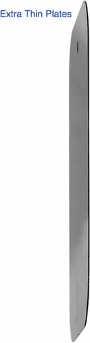 Miniatura 6 de Placas de metal (paquete de 8) con adhesivo para montaje magnético sin cuna, 4 rectangulares y 4 redondas (compatibles con soportes magnéticos)