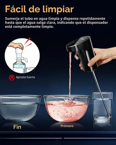 Miniatura 9 de Regalo para el Día del Padre Suministro para fiesta de vista de la Copa del Mundo, decantador de vino eléctrico 5 en 1 y dispensador inteligente