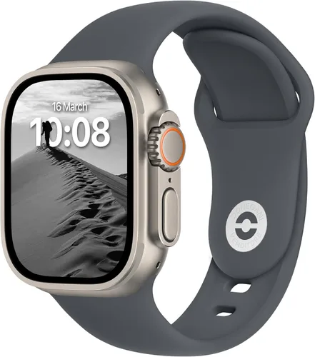 Miniatura 44 de ELETTRONEO SB Correa Deportiva para Bandas de Apple Watch Mujeres Ultra 3 2 49mm, Series 11 10 46mm, 9 8 7 45mm 41mm, SE 6 5 4 44mm 40mm, 3 2 1 42mm