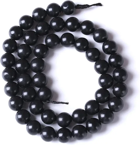 Miniatura 13 de 60 Cuentas de 15⁄64 Pulgadas (6 mm) de Piedra Natural de Citrino Limpio de Grado 3A en Bruto para Hacer Joyería, Pulseras DIY