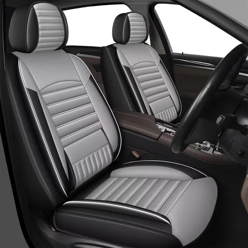 Miniatura 8 de TTX LIGHTING Fundas de Asientos de Automóvil Compatibles con Toyota Corolla 2000-2019 Fundas de Asientos Juego Completo de 5 Asientos Impermeables