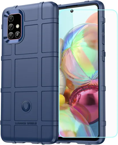 Miniatura 12 de Funda EUAGVQY para Samsung A70 Galaxy A70, Funda de Fibra de Carbono de TPU Blanda Antideslizante Duradera y Ligera, Funda Protectora para Samsung