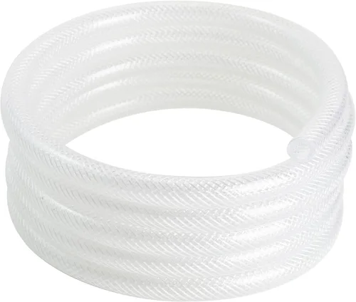 Miniatura 8 de Tubo de vinilo de plástico de manguera trenzada transparente de 5/8 pulgadas de diámetro interior x 7/8 pulgadas de diámetro exterior de 50 pies