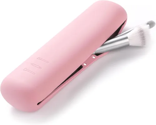 Miniatura 14 de FERYES Soporte para brochas de maquillaje de viaje, Negro, L, Simplicidad