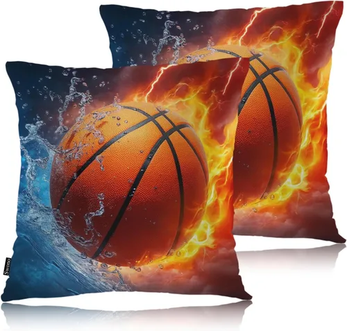 Miniatura 32 de Swono - Juego de 2 fundas de almohada decorativas cuadradas de 18 x 18 pulgadas, playa, la playa es mi lugar feliz, cita de madera, funda de cojín