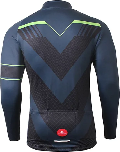 Miniatura 3 de MR Strgao - Chaqueta térmica de invierno para hombre, a prueba de viento, manga larga, para ciclismo