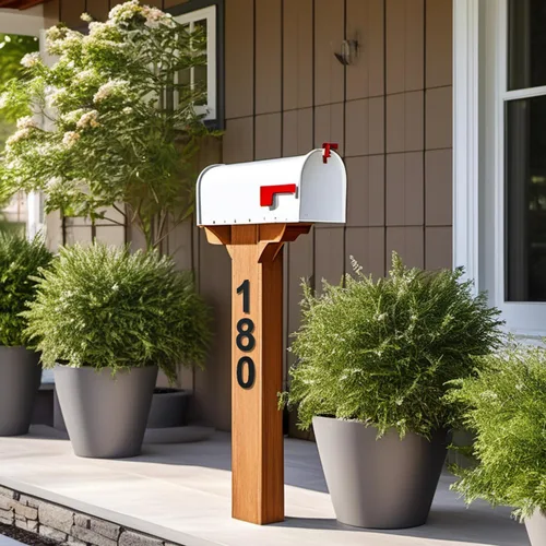 Miniatura 6 de Números de casa autoadhesivos – Números de puerta de acero inoxidable de 6 pulgadas para exteriores – Número de casa grande y moderno, número