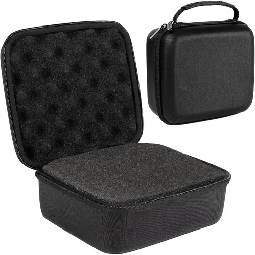 Funda protectora rígida con espuma personalizable, funda rígida ligera para electrónica, cosméticos, maquillaje y más, protección EVA (7.5 x 6.5 x
