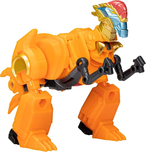 Transformers Toys EarthSpark Warrior Class Terran Jawbreaker figura de acción, 5 pulgadas, juguetes robot para niños a partir de 6 años
