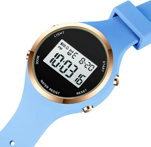 Miniatura 19 de Women LED Display Elecreonic Watch Fashion Chrono Alarm Digital Clock Woman Outdoor Sport Wirstwatch