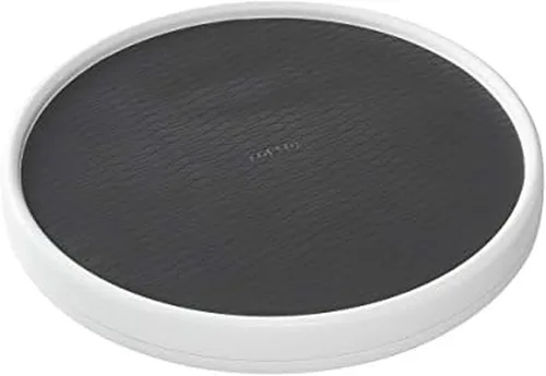 Copco Pro - Mesa giratoria Lazy Susan de 15 pulgadas, organizador antideslizante para despensa o gabinete para especias, condimentos y botellas,