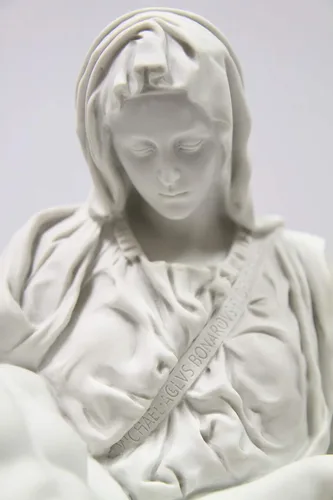 Miniatura 5 de Estatua católica de Pieta Michelangelo de 18 pulgadas Jesús María Vittoria Collection Made in Italy